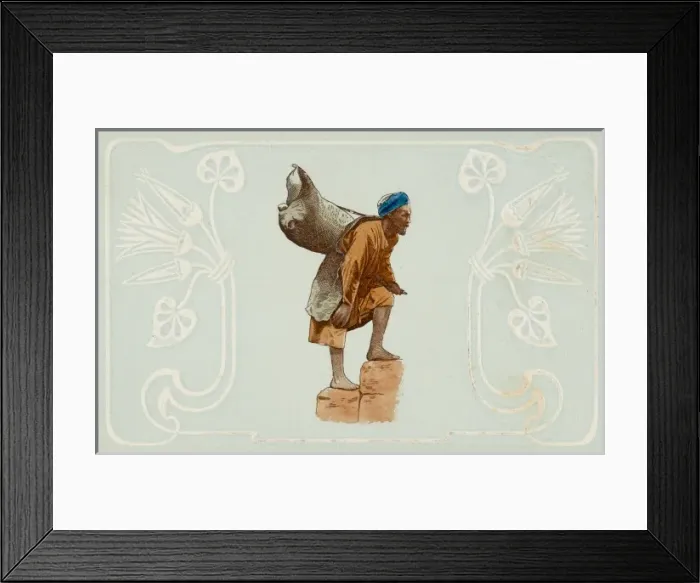 Framed Print : Water carrier - Egypt Framed Print : Water carrier - Egypt