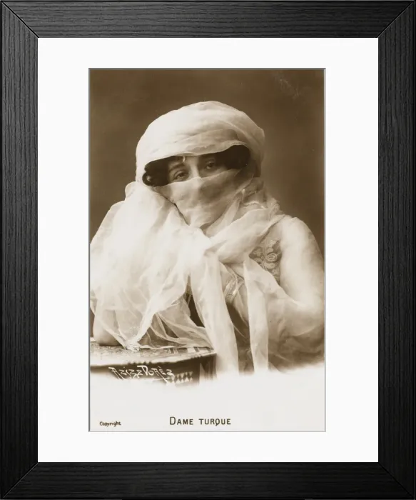 Framed Print : Veiled Egyptian Beauty Framed Print : Veiled Egyptian Beauty