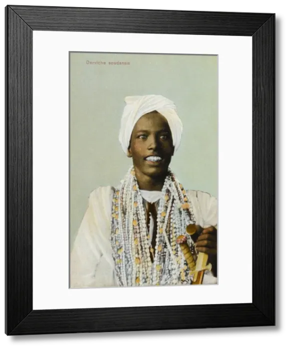 Framed Print : Young Sudanese Dervish Framed Print : Young Sudanese Dervish