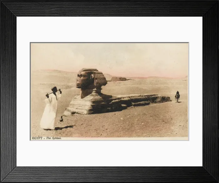 Framed Print : The Sphinx - Egypt Framed Print : The Sphinx - Egypt