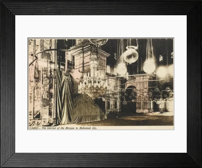 Framed Print : Interior of the Muhammad Ali Mosque, Cairo, Egypt Framed Print : Interior of the Muhammad Ali Mosque, Cairo, Egypt