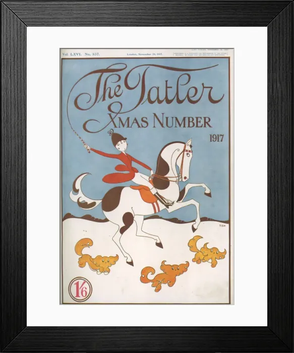 Framed Print : Tatler Christmas number 1917 Framed Print : Tatler Christmas number 1917