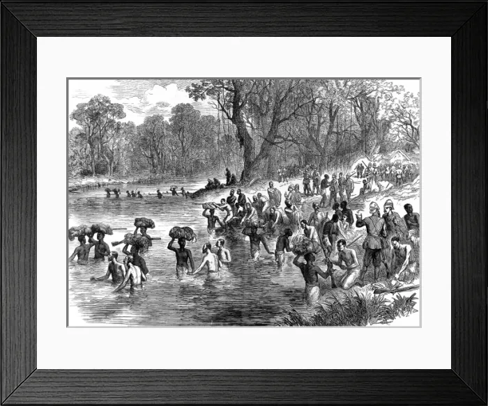 Framed Print : The Ashanti War (1873-74) The return from Kumasi, 1874 Framed Print : The Ashanti War (1873-74) The return from Kumasi, 1874