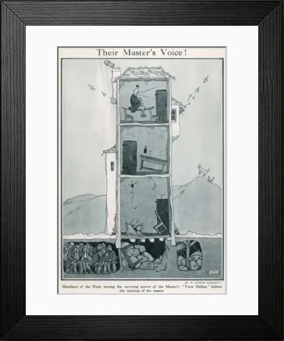 Framed Print : Their Masters Voice Framed Print : Their Masters Voice