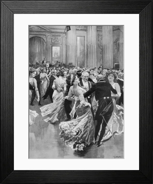 Framed Print : Lord Mayors Ball, Mansion House, 1909 Framed Print : Lord Mayors Ball, Mansion House, 1909