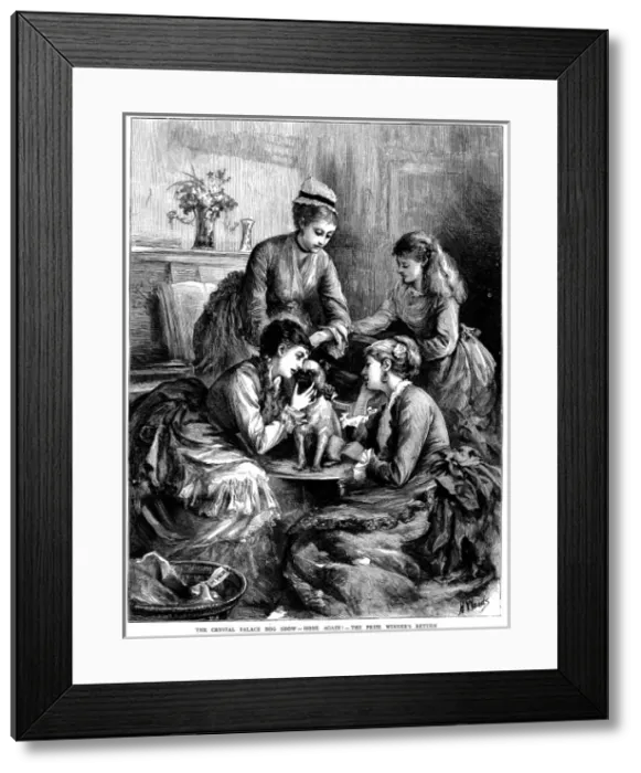 Framed Print : Crystal Palace dog show Framed Print : Crystal Palace dog show