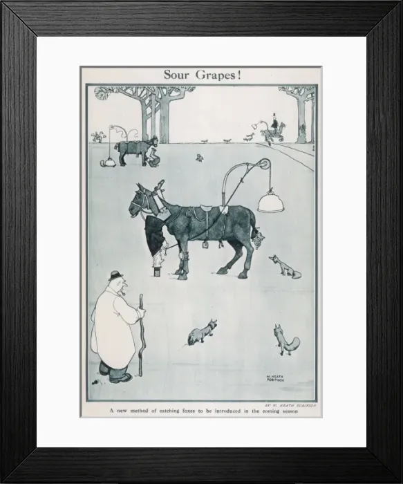 Framed Print : Sour Grapes Framed Print : Sour Grapes