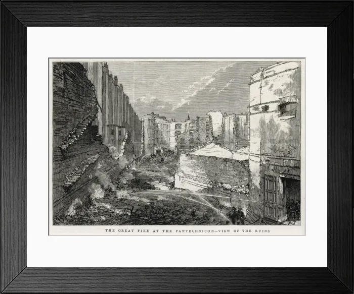 Framed Print : Ruins of Pantechnicon Framed Print : Ruins of Pantechnicon