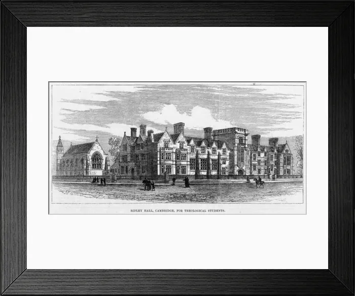 Framed Print : Ridley Hall Framed Print : Ridley Hall
