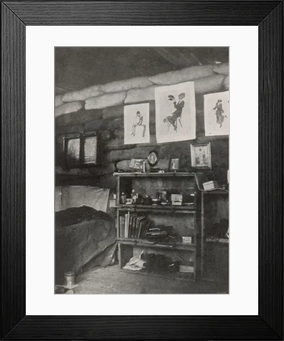 Framed Print : Kirchners in a Dug-Out Framed Print : Kirchners in a Dug-Out