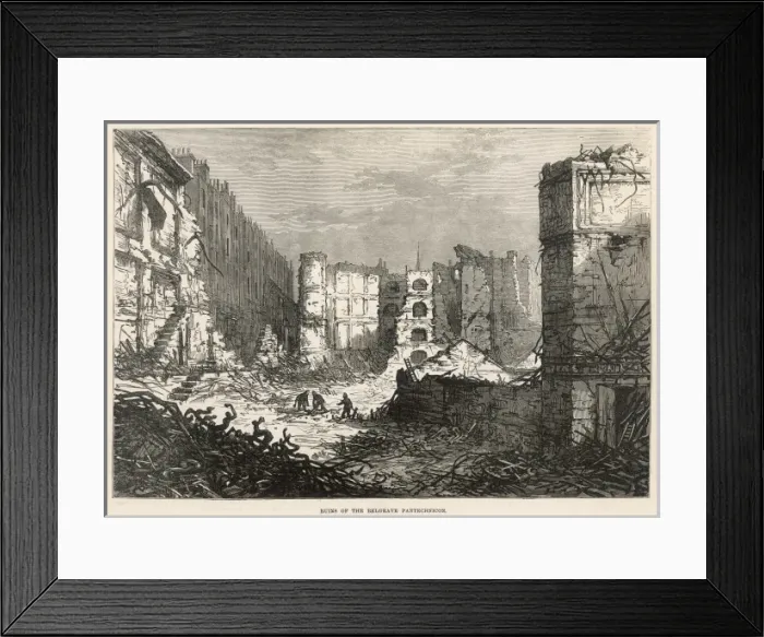 Framed Print : Ruins of Pantechnicon Framed Print : Ruins of Pantechnicon