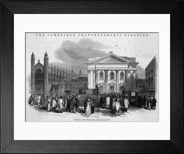 Framed Print : Senate House Election Framed Print : Senate House Election