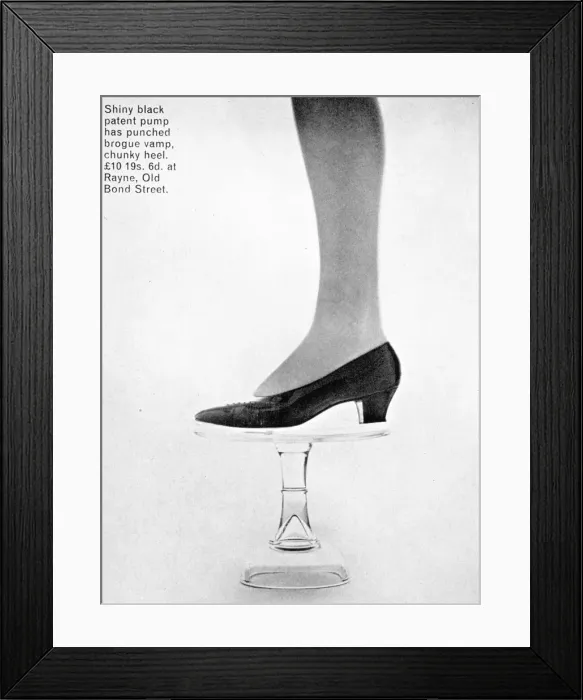 Framed Print : Patent Pump Shoes Framed Print : Patent Pump Shoes