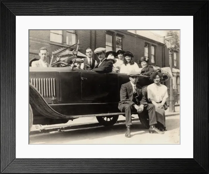 Framed Print : Vintage Car Framed Print : Vintage Car