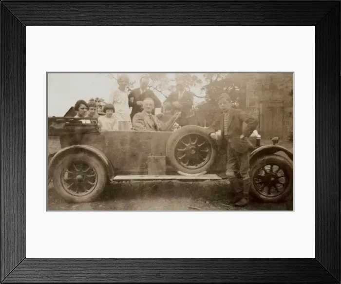 Framed Print : Vintage Car Framed Print : Vintage Car