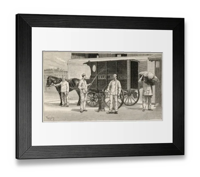Framed Print : Disinfection Service Framed Print : Disinfection Service