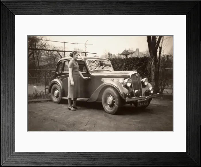 Framed Print : Vintage Car Framed Print : Vintage Car