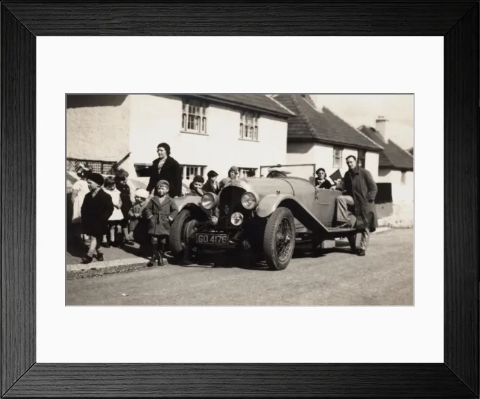 Framed Print : Vintage Car Framed Print : Vintage Car