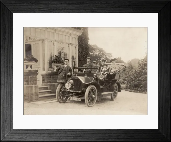 Framed Print : Vintage Car Framed Print : Vintage Car