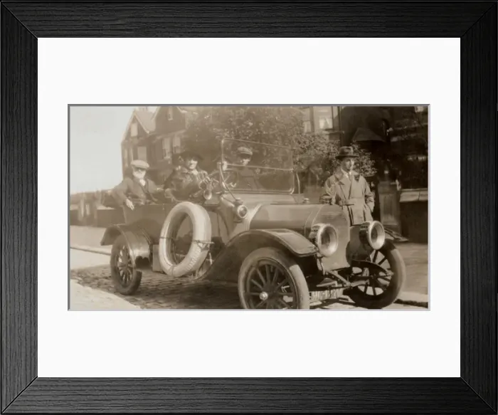 Framed Print : Vintage Car Framed Print : Vintage Car
