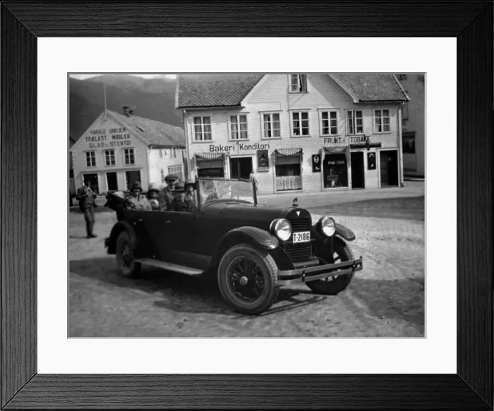 Framed Print : Vintage Car Framed Print : Vintage Car