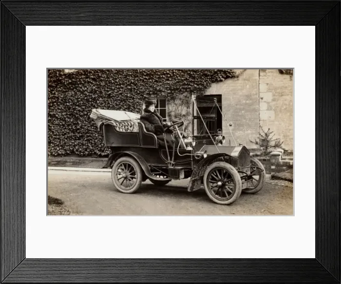 Framed Print : Vintage Car Framed Print : Vintage Car