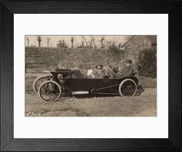 Framed Print : Vintage Car Framed Print : Vintage Car