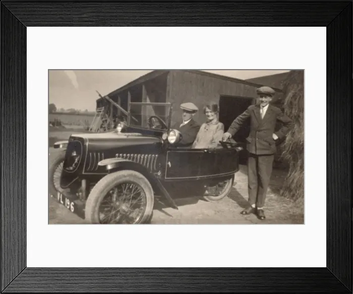 Framed Print : Vintage Car Framed Print : Vintage Car