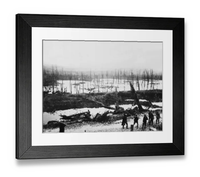 Framed Print : Ancre Valley 1916 Framed Print : Ancre Valley 1916