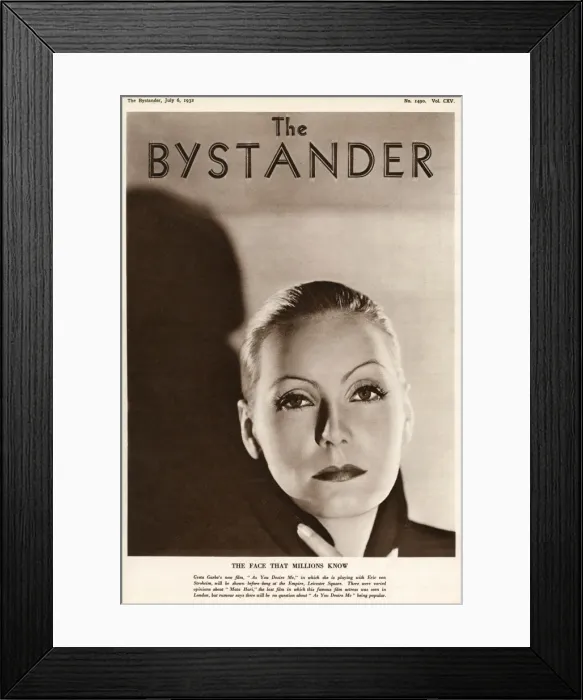 Framed Print : Greta Garbo Framed Print : Greta Garbo