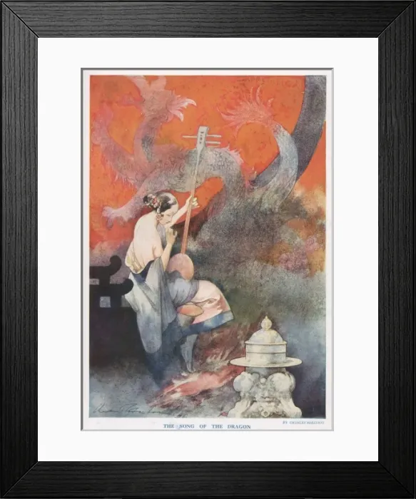 Framed Print : The Song Of The Dragon