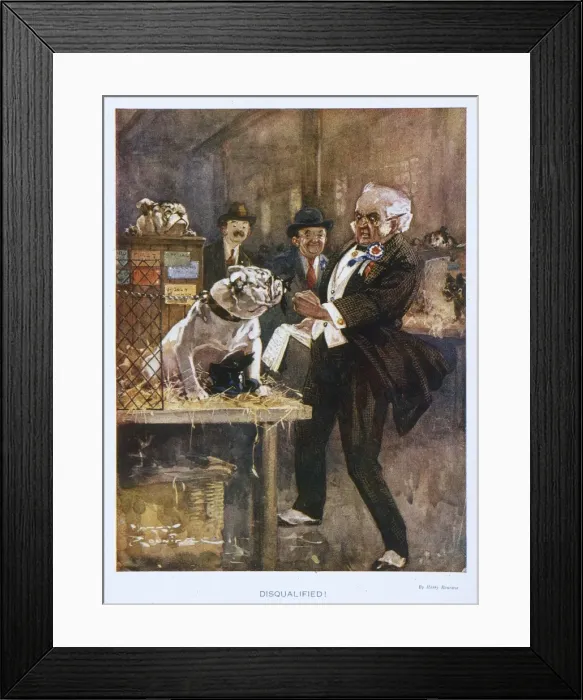 Framed Print : Disqualified! by Henry Rountree Framed Print : Disqualified! by Henry Rountree