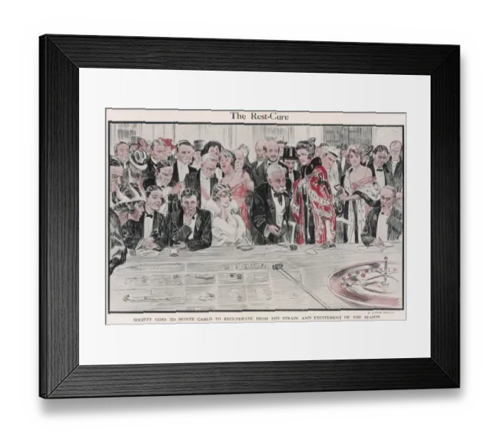 Framed Print : The Rest-Cure Framed Print : The Rest-Cure
