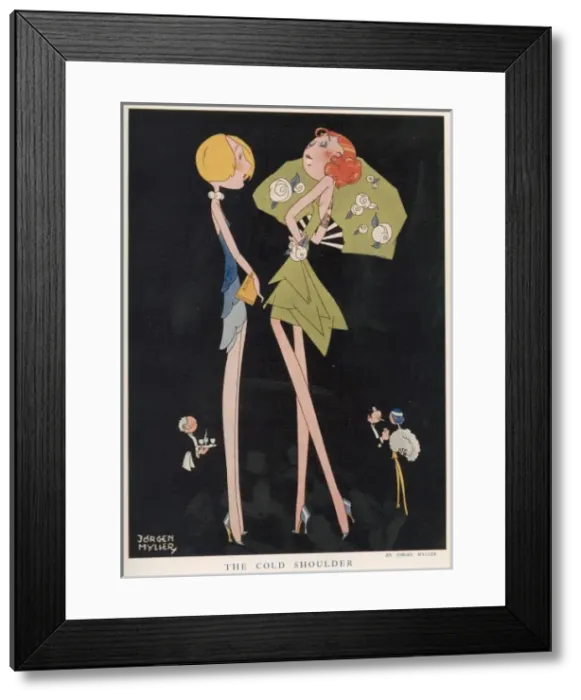 Framed Print : The Cold Shoulder. By Jorgen Myller Framed Print : The Cold Shoulder. By Jorgen Myller
