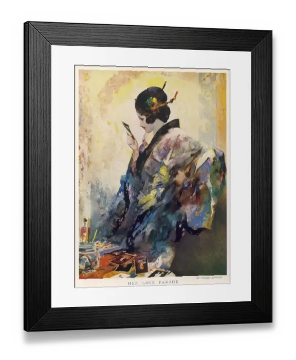 Framed Print : Her Love Parade Framed Print : Her Love Parade