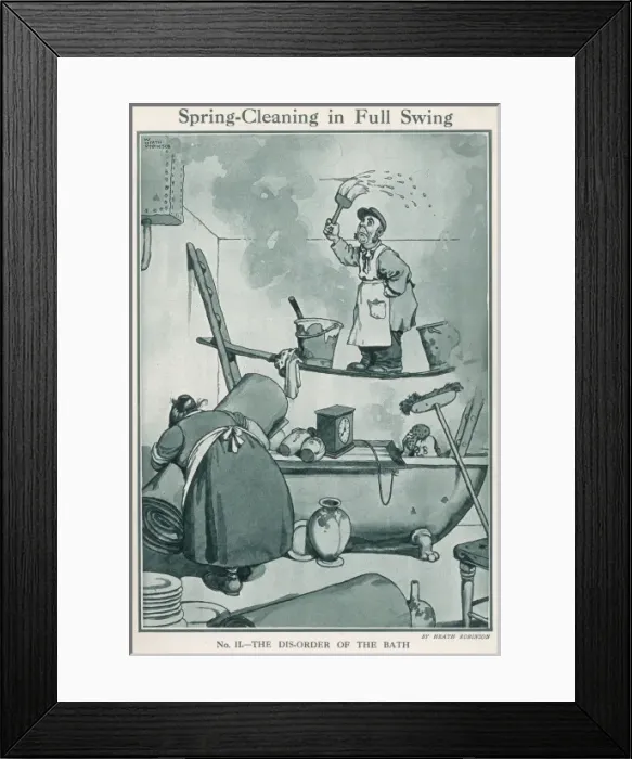 Framed Print : Spring-Cleaning in Full Swing II Framed Print : Spring-Cleaning in Full Swing II