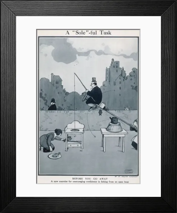 Framed Print : A Soleful Task Framed Print : A Soleful Task