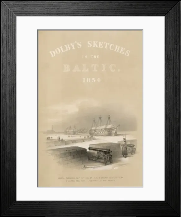 Framed Print : Crimea War Ships Framed Print : Crimea War Ships