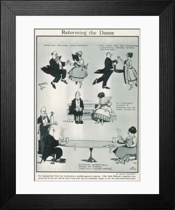 Framed Print : Reforming the Dance Framed Print : Reforming the Dance