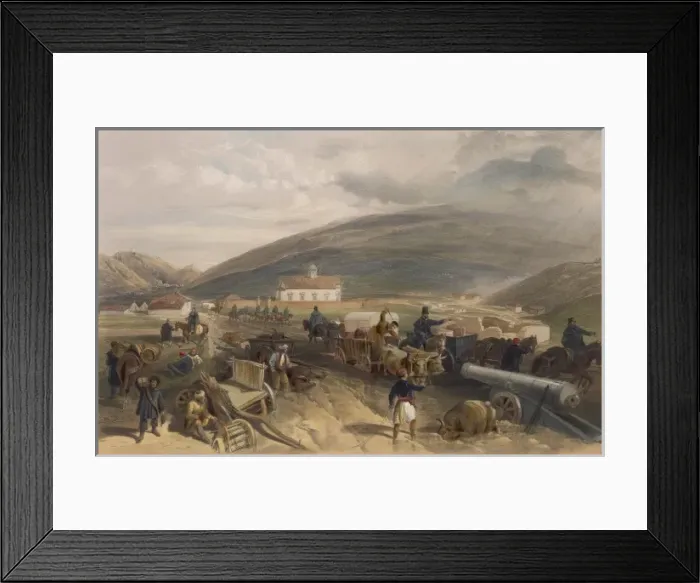 Framed Print : Crimea War Supplies Framed Print : Crimea War Supplies