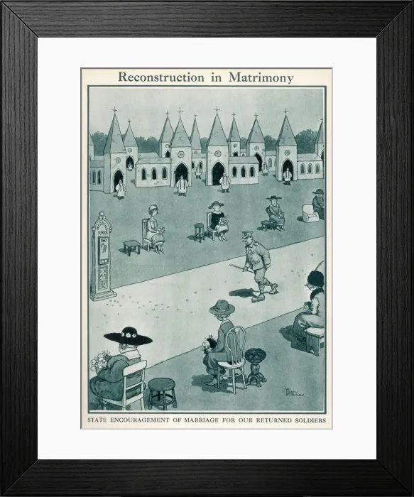 Framed Print : Reconstruction in Matrimony Framed Print : Reconstruction in Matrimony