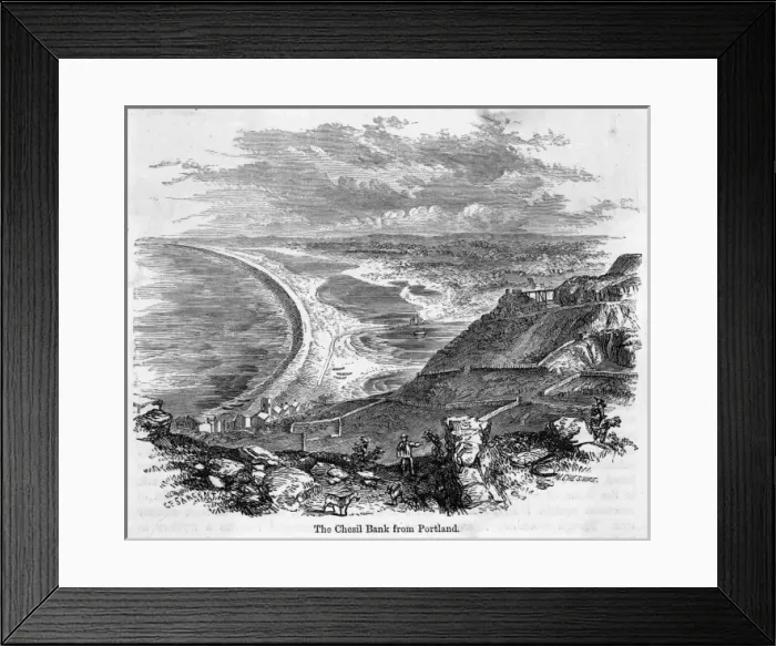 Framed Print : Chesil Bank Framed Print : Chesil Bank