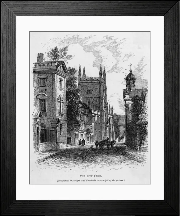 Framed Print : Cambridge Press Framed Print : Cambridge Press
