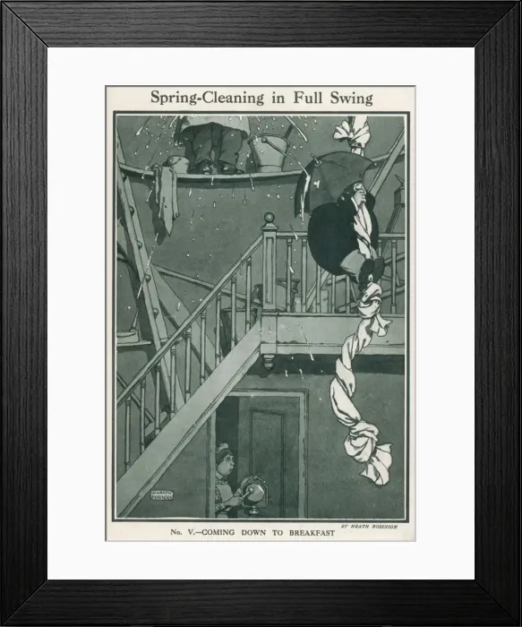 Framed Print : Spring-Cleaning in Full Swing V Framed Print : Spring-Cleaning in Full Swing V