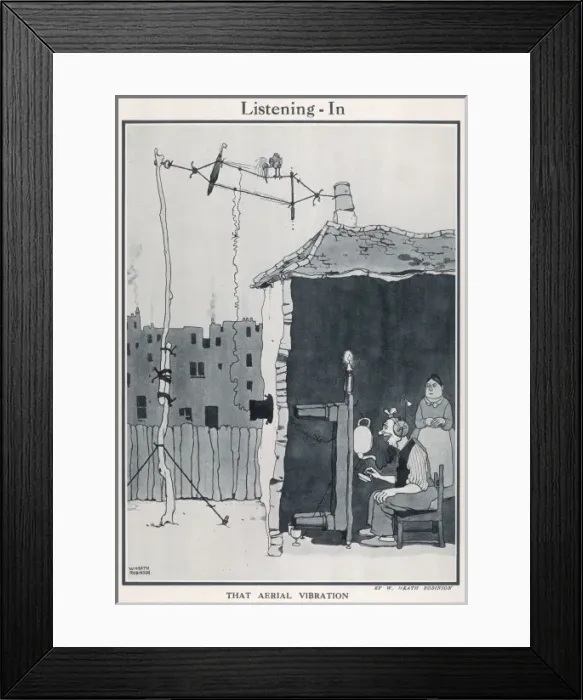 Framed Print : Listening In Framed Print : Listening In