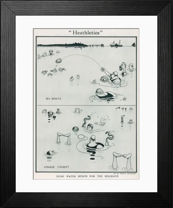 Framed Print : Heathletics