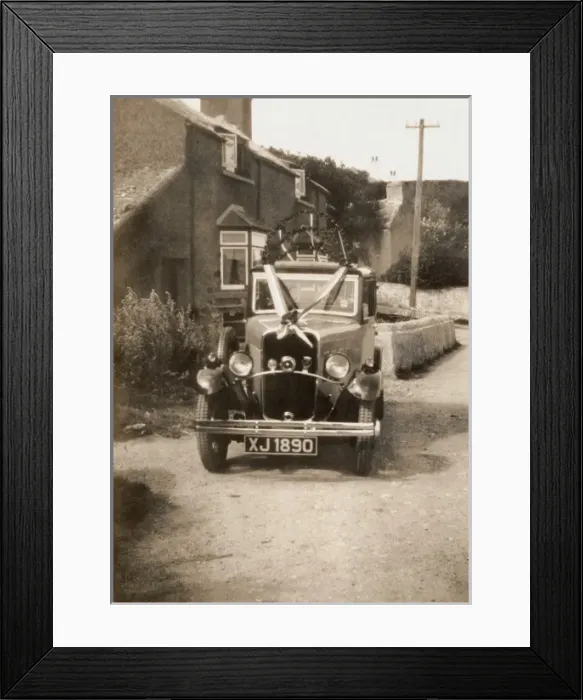 Framed Print : Vintage Car Framed Print : Vintage Car