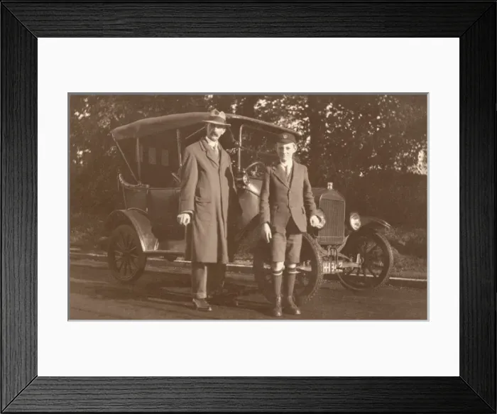 Framed Print : Vintage Car Framed Print : Vintage Car