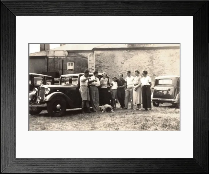 Framed Print : Vintage Car Framed Print : Vintage Car