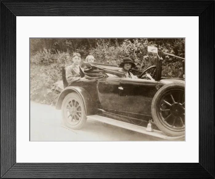 Framed Print : Vintage Car Framed Print : Vintage Car